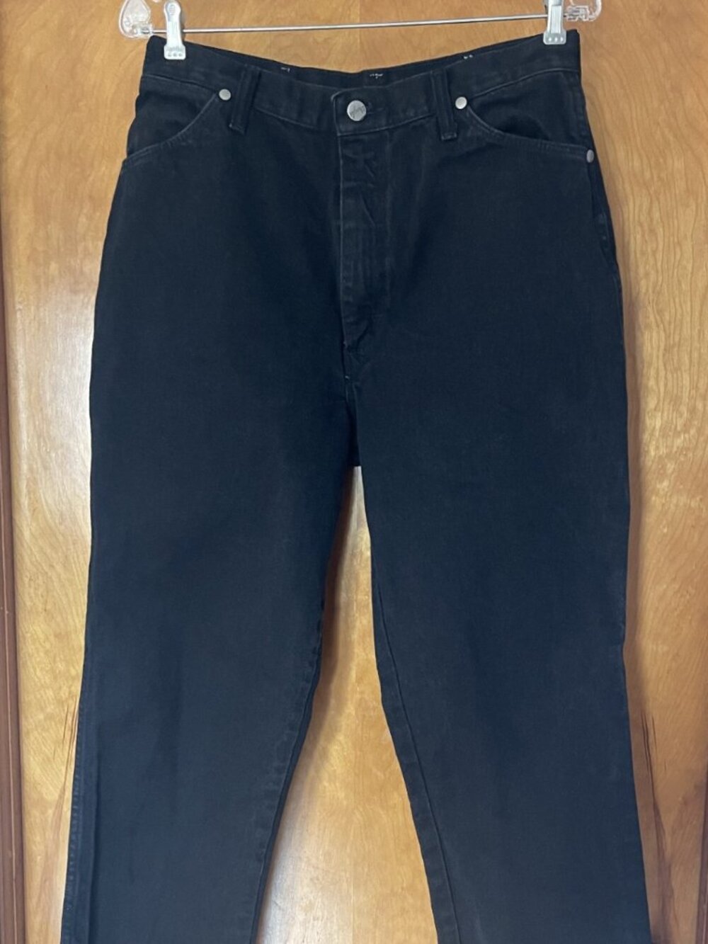 Women's Wranglers Black Jeans Size 13/14 x 32